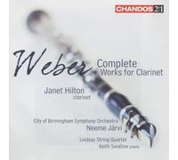 C. M. von Weber – Intégrale des œuvres pour clarinette – CD – Import – NAXOS