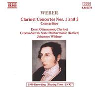Weber, C.M. Von - Concertos pour clarinette Nos 1 & 2
