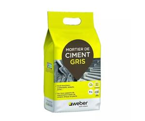 WEBER - Ciment Gris pour réparation et travaux rapides de maçonnerie, mortier, 5kg