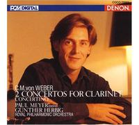 Weber: Clarinet Concerto 1, 2 [R [Import]