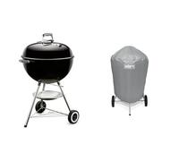 Weber Classic Kettle Barbecue à Charbon 57 cm - Couvercle, Thermomètre Intégré & Accessoire 7176 - Housse 57 CM