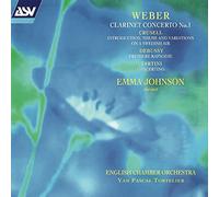 Weber : Concerto pour clarinette / Crusell : Introduction, thème et variations sur un air suédois / Debussy : Première rapsodie / Tartini : Concertino