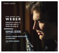 Weber : Concerto pour clarinette numéro 1 Opus 73 Digipack CD