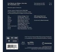 Weber: Der Freischütz by Andreas Schager [Audio CD] NEUF