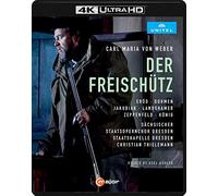 Weber : Der Freischütz. Eröd, Jakubiak, Zeppenfeld, König, Thielemann, Köhler. [4K] [Blu-Ray]