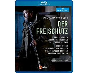 Weber:Der Freischutz [Christian Thielemann, Adrian Eröd; Albert Dohmen; Sara Jakubiak; Staatskapelle Dresden] [C MAJOR ENTERTAINMENT Blu-ray]