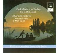 Weber: Flute Trio - Brahms: Piano Quartet
