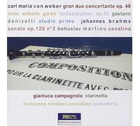 Weber-Gade-Brahms-Martinu