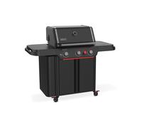 Weber Genesis Stealth® E-330WR Barbecue à Gaz Noir avec Rôtissoire incluse