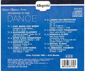 Weber/Glazunov/Tchaikovsky/Lalo/Saint-Saens - Invitation to The Dance