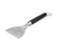 Weber Grattoir pour plancha,acier inoxydable, élimine efficacement les graisses et saletés, idéal pour nettoyer la plancha, poignée confortable antidérapante, passe au lave-vaisselle - Argent (6207)