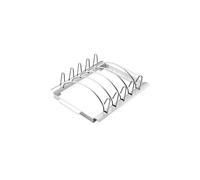 Weber Support de Cuisson pour Rôtis, Rack de Barbecue, Argenté, Moyen