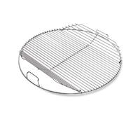 Weber Grille de Cuisson en Acier Inoxydable, articulée, Compatible avec Les barbecues à Charbon 47 cm (7434)
