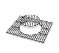 Weber Grilles de Cuisson pour Spirit 200 & 300 séries (à partir de 2025) Ainsi Que 200 série (Avant 2025) / en Fonte, Gourmet BBQ System, Chaleur Uniforme, Robuste et Facile à Nettoyer - Noir (8846)