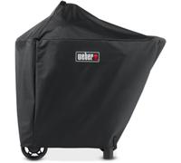 Weber Premium Housse de Protection pour Barbecue Performer 57 cm, Respirante, résistante aux UV et à l’Eau, Protection Contre Le Vent et Les intempéries, Noir (3401397)