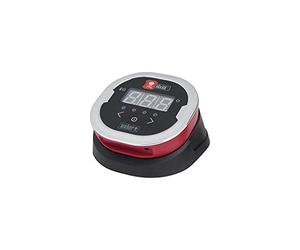Weber iGrill 2, thermomètre connecté via bluetooth/Compatible avec toutes les barbecues via l'application Weber iGrill, écran LED, 200 h d'autonomie, capacité de 4 sondes, 5,6 x 8,1 x 5,6 cm