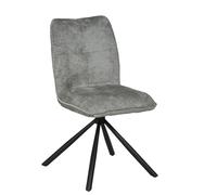 WEBER INDUSTRIES Chaise pivotante de Salle à Manger Cortina/Gris Clair