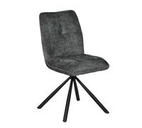WEBER INDUSTRIES Chaise pivotante de Salle à Manger Cortina/Gris foncé