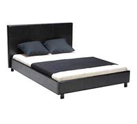 WEBER INDUSTRIES Lit Atlanta 160x200 + 1 sommier/Noir