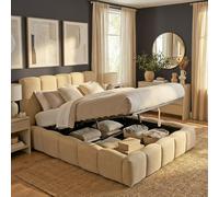 WEBER INDUSTRIES Lit Coffre 160x200cm Nest + 1 sommier/Beige