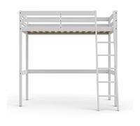 WEBER INDUSTRIES Lit Mezzanine Studio 90x190 + 1 sommier/Blanc