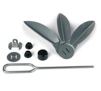 Weber Kit d'ailettes pour Barbecue Charbon Original ou Premium 47cm