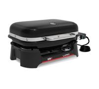 Weber Grill Barbecue électrique Lumin – Thermomètre intégré, grilles fonte émaillée, 33×49 cm – Noir