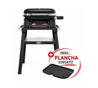 Weber LUMIN Barbecue électrique avec support + Plaque Plancha (Modèle 2026)