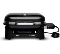 Weber Lumin Compact Table Top Electric Barbecue 2200W Grille en fonte 43x28cm