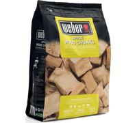 Weber Morceaux de Bois Pommier | Accessoire barbecue, morceaux de fumage pour barbecue, arôme fruité, fumage doux, 1,5 kg