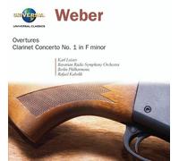 Weber - Overtures/Clarinet Cto 1 in F Minor