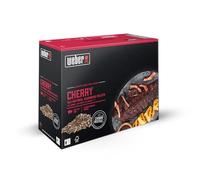 Weber Pellets en Bois de Cerisier (8kg) pour Barbecue à Pellets SmokeFire, 100% Naturel, Certifié FSC, Produit de l'UE (18293)