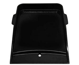 Weber Plancha Deluxe pour Les modèles Genesis II (57 x 40cm), remplace la Grille de Barbecue en Fonte émaillée, Convient aux barbecues à gaz Genesis II de la série 400 et 600 - Noir (7665)