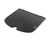 WEBER-Plancha en fonte d’acier émaillée noire pour barbecue Weber Traveler - 32 x 34,5 cm