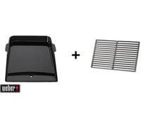 Plancha émaillée Genesis II 3 brûleurs + Grille