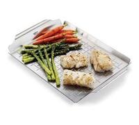 WEBER Plat de cuisson Deluxe rectangle - Acier inoxydable G