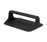 Weber Grill Presse à hamburgers 6785 en fonte ondulée - antiadhésive pour smashburgers Noir