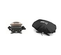 Weber Q1000 Barbecue, Titanium & 7117 emballage de protection