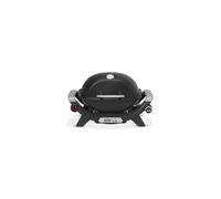 Weber Barbecue à gaz Q 1100N / Barbecue portable léger pour camping, patios et balcons avec brûleur haute efficacité, grilles en fonte émaillée et allumage électronique, noir