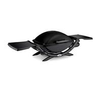 Weber Q2000 Barbecue à gaz, 55 x 39 cm, avec tables latérales pliantes, noir 53010049