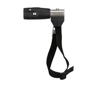 Weber Raccord de Timon avec Cadenas pour Tubes Ronds noir 25.9 mm