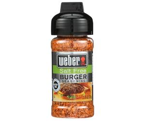 Weber Salt Free Burger Seasoning, 2.75 oz (3 pack)