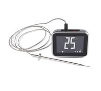 Weber Smart Hub Display Booster Thermomètre avec 2 sondes/Mesure précise de la température, Commande Wi-FI et Via Application - Noir (3400624)