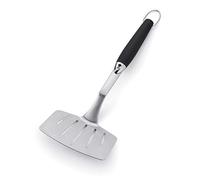 Weber Spatule de Barbecue Premium (46cm), pour Les Grands Aliments grillés ou Poisson, Acier Inoxydable, poignée Confortable antidérapante, col incliné, Passe au Lave-Vaisselle - Noir/Argent (6673)