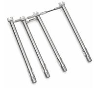 Weber Spirit 330 Kit de remplacement pour brûleur de barbecue en acier inoxydable pour barbecue à gaz Weber Spirit E-330, S-330, SP-330, E-335, SP-335, remplace Weber 68948, 65518 avec tubes croisés