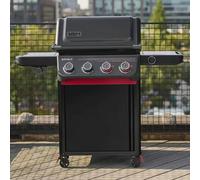 Weber Spirit EPX-435R Barbecue à Gaz Intelligent Stealth® Edition Noir avec Rôtissoire incluse