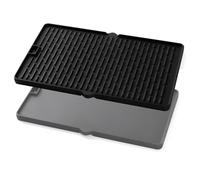 Weber Summit 400 600 Series Grill Grill Pièces de rechange Summit E-420 S-460 S-470 Plaque de cuisson réversible en fonte pour Weber Summit Gold A B D Series Grill Pièces