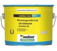Weber.tec 901 Apprêt bitumineux 5 l - Apprêt universel hautement concentré sans solvant - Peut également être utilisé comme couche de finition et de protection
