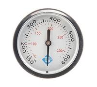 Weber Thermomètre de four en métal pour barbecue 150-600 ℉ avec pointeur en acier inoxydable