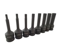 Jeu de 8 douilles à percussion 1/2" M5-M18 XZN